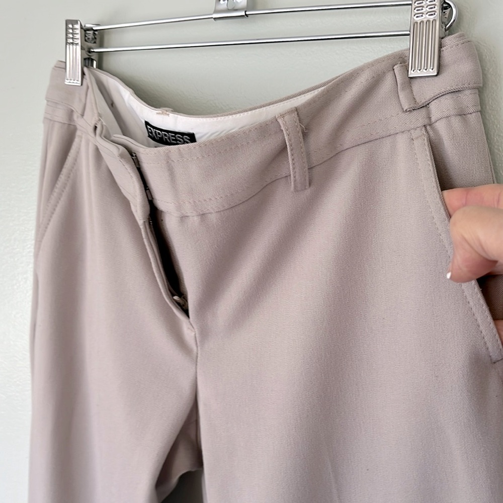 Exspress Columnist Bootcut Stone Color Pants - image 2